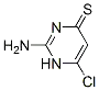 Molecular Structure of 6310-02-7 (2-amino-6-chloro-1H-pyrimidine-4-thione)